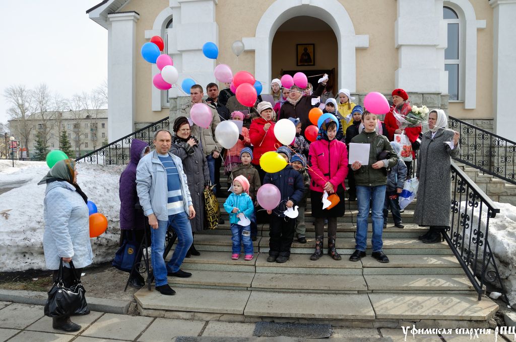 Праздник Благовещения в ВШ Богородско-Уфимского храма