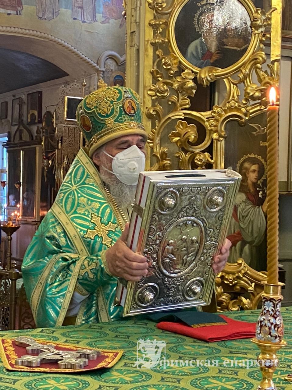 Служение митр.Никона Неделю 4-ю по Пятидесятнице и праздник прп.Сергия Радонежского: фото 2