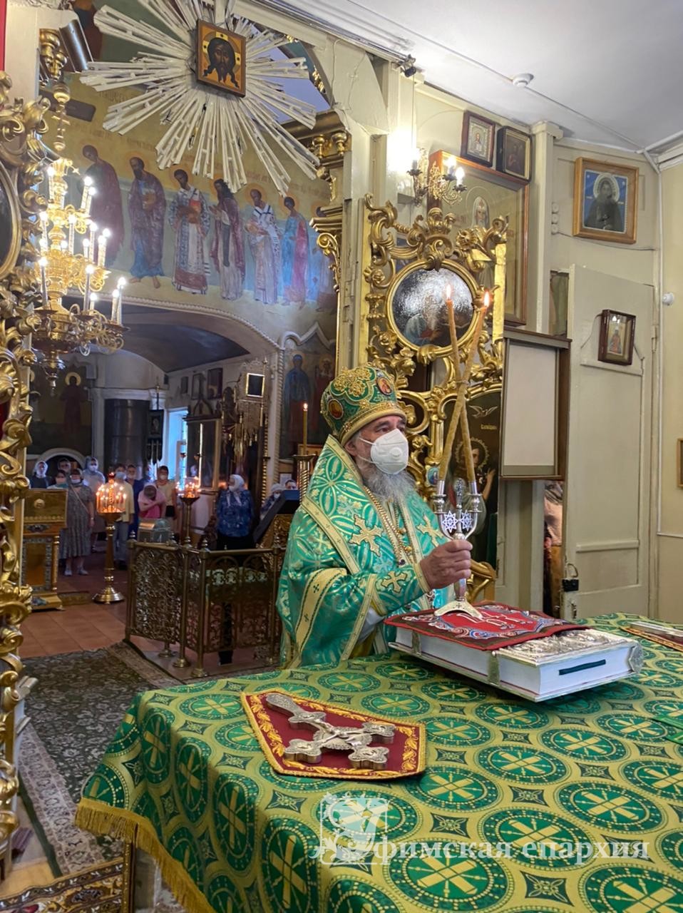 Служение митр.Никона Неделю 4-ю по Пятидесятнице и праздник прп.Сергия Радонежского: фото 3