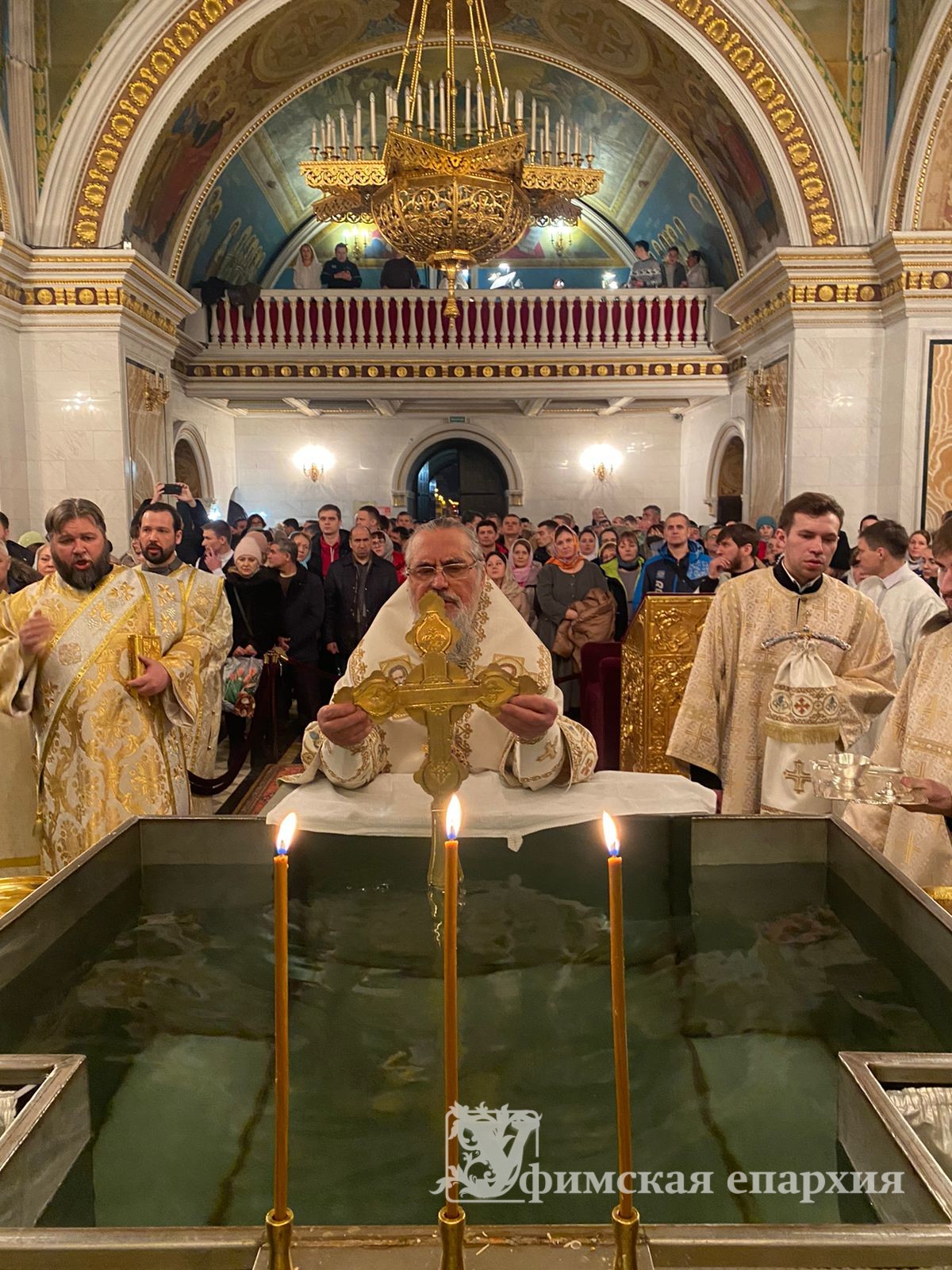 Служение митр.Никона в праздник Крещения Господа Бога и Спаса нашего Иисуса Христа: фото 10
