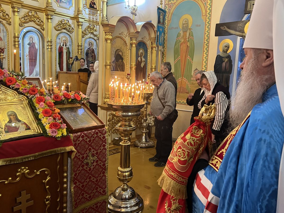 Служение митрополита Филарета в Неделю 33-ю по Пятидесятнице, по Богоявлении, и день св.мученицы Татианы: фото 2