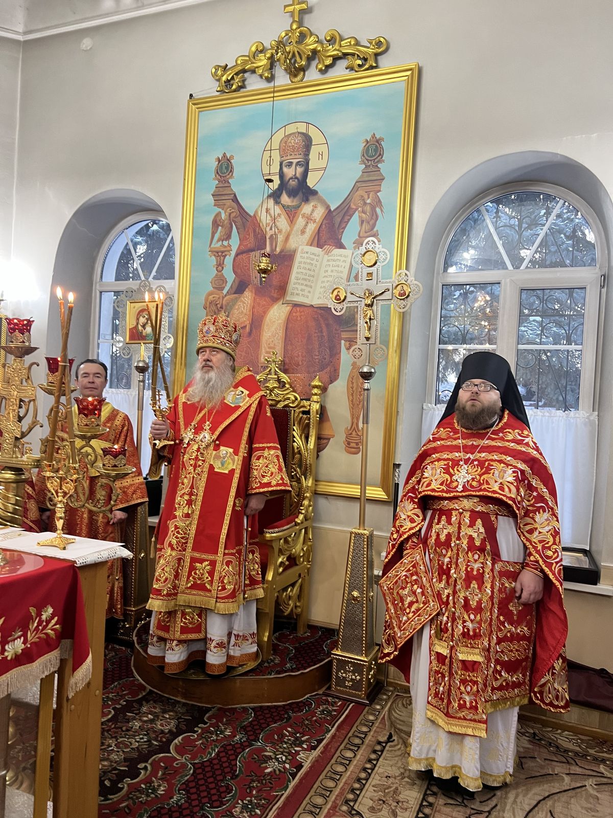 Служение митрополита Филарета в Неделю 33-ю по Пятидесятнице, по Богоявлении, и день св.мученицы Татианы: фото 7