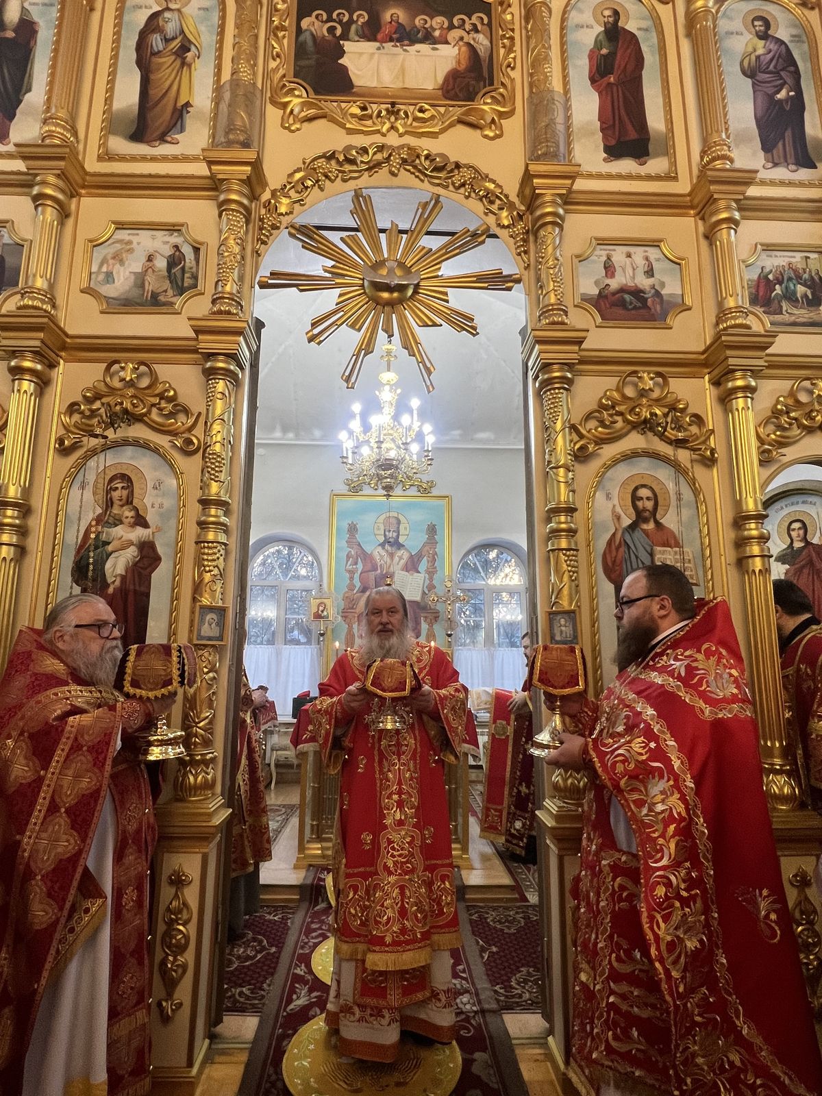 Служение митрополита Филарета в Неделю 33-ю по Пятидесятнице, по Богоявлении, и день св.мученицы Татианы: фото 10