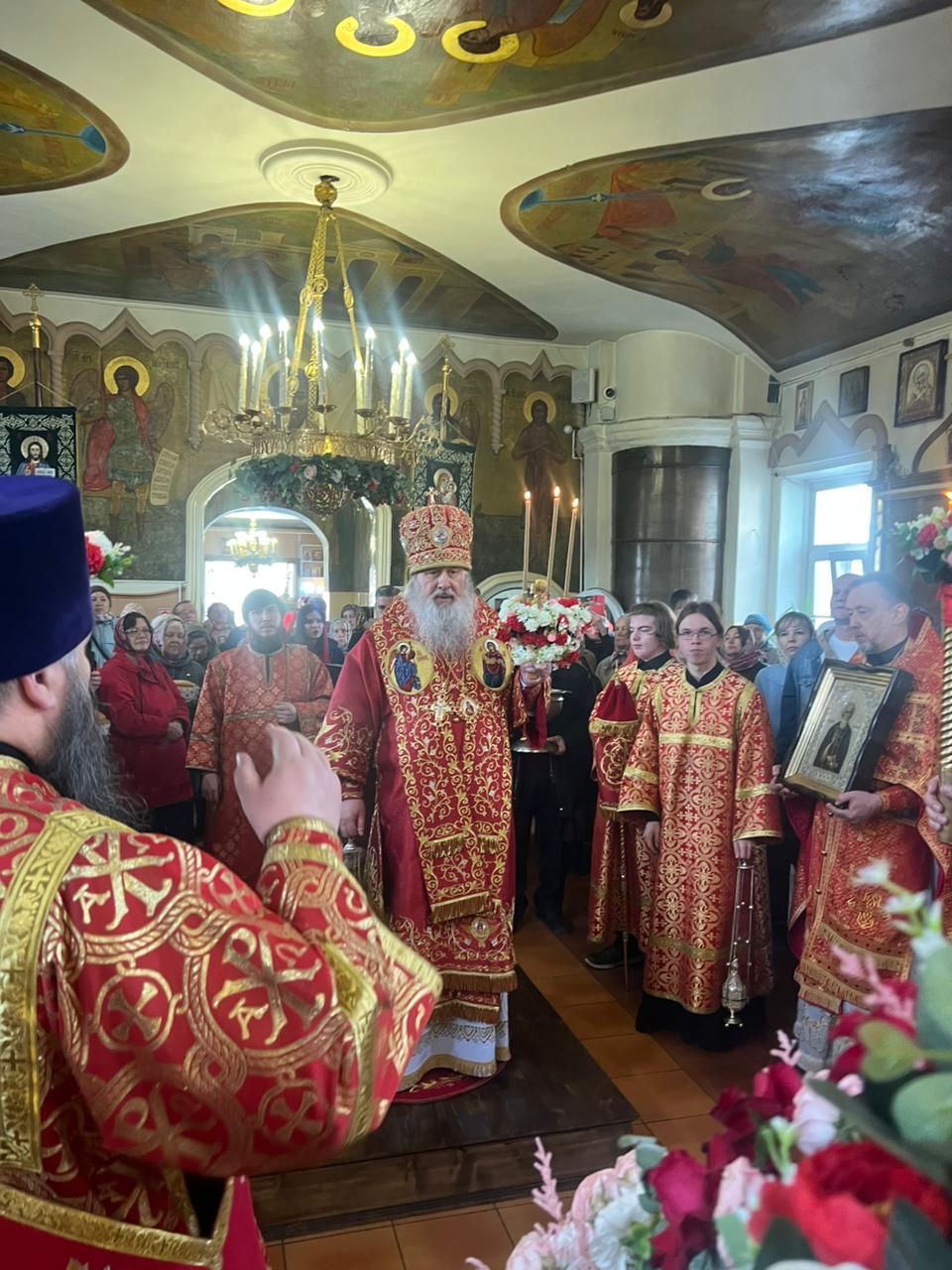 Служение митрополита Филарета во вторник Светлой седмицы: фото 8