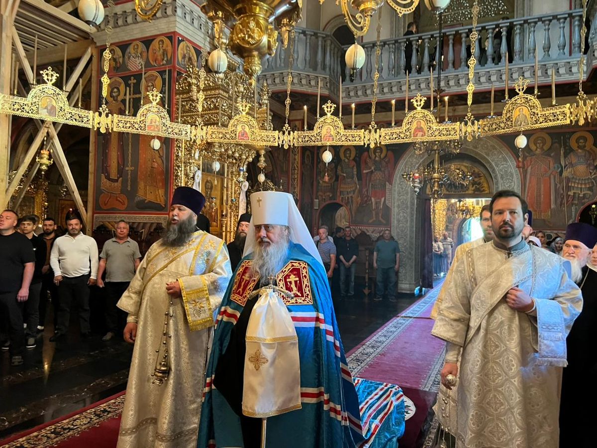 Служение митрополита Филарета в праздник Вознесения Господня: фото 6