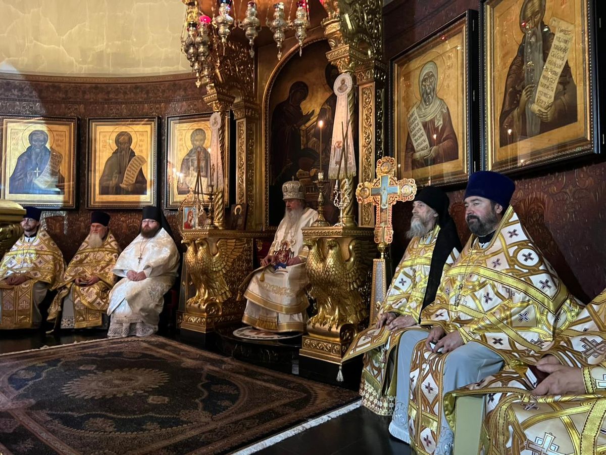 Служение митрополита Филарета в праздник Вознесения Господня: фото 11