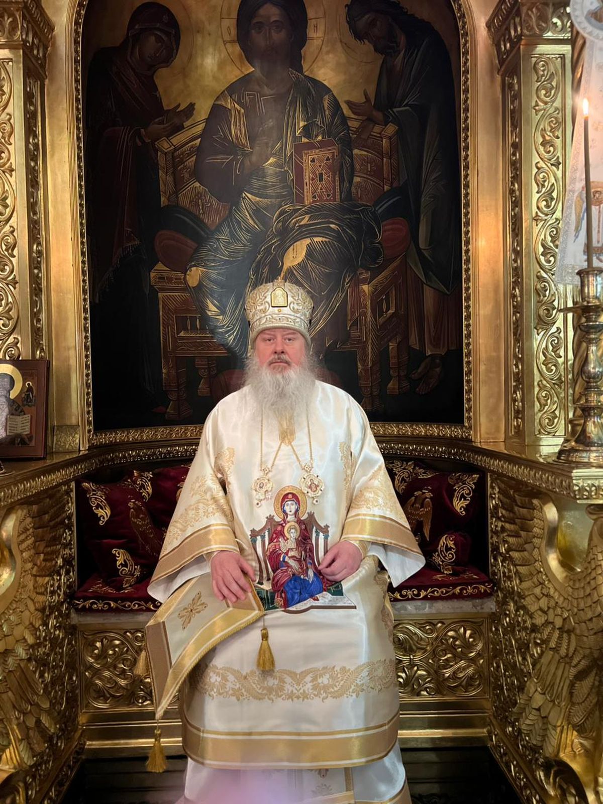 Служение митрополита Филарета в праздник Вознесения Господня: фото 12