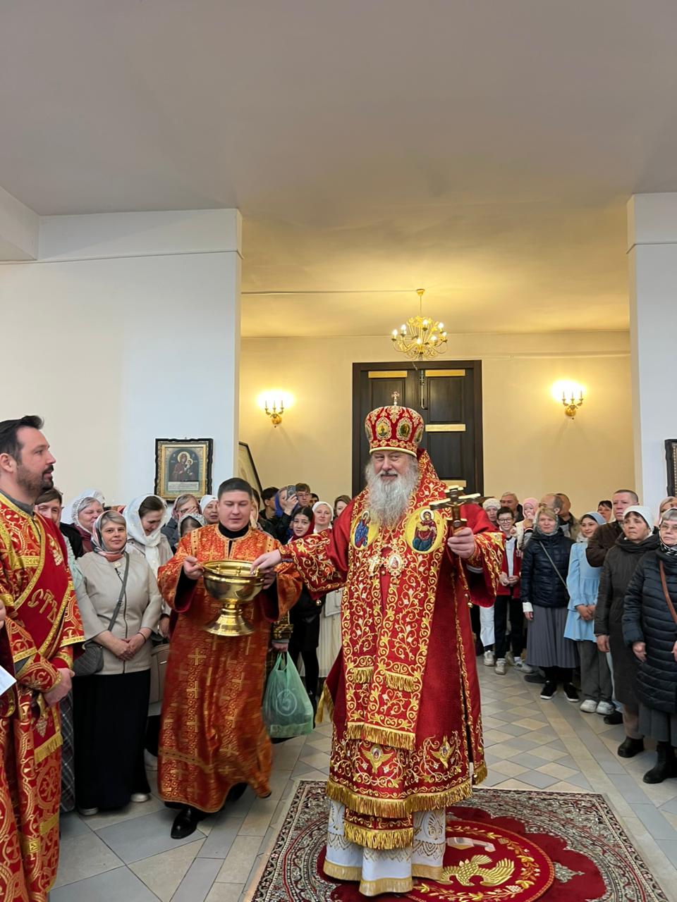 Митрополит Филарет возглавил престольный праздник Матроньевского храма в Сипайлово г. Уфы: фото 13